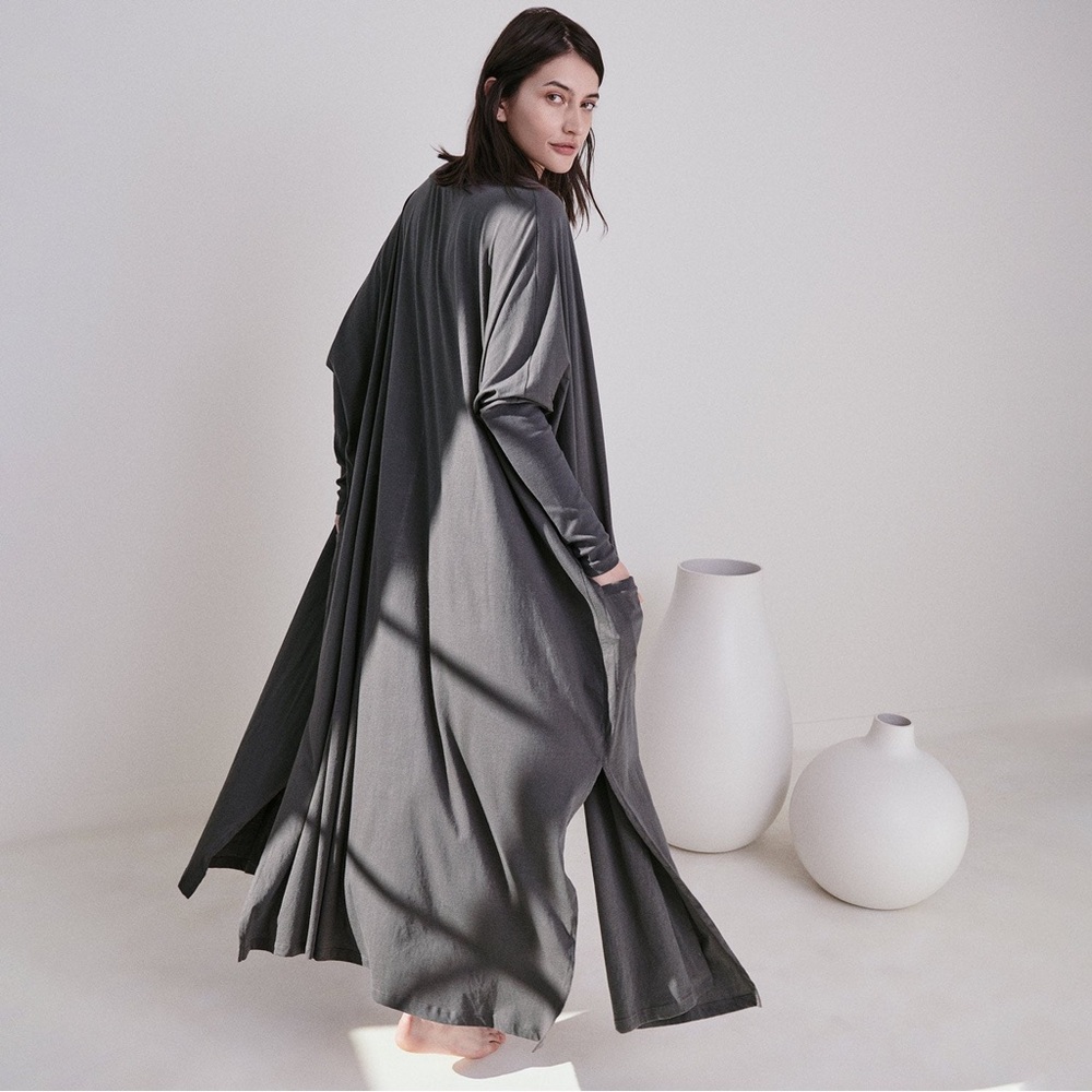 Lunya Paris lounge long cover up duster